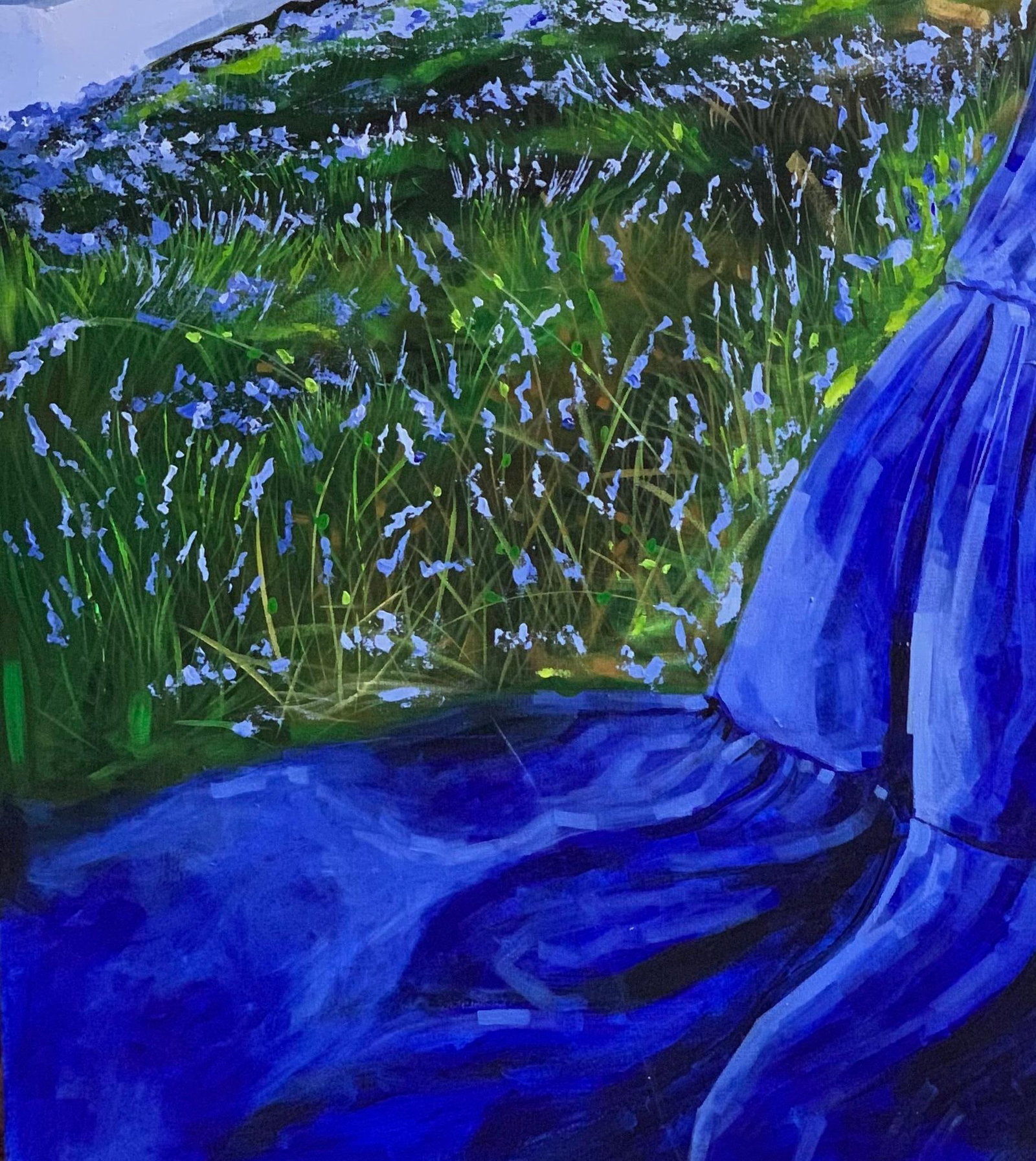 Elie HATUNGIMANA, Beacon of Light -21st Century, Contemporary, Figurative Portrait, Landscape, 2023 - 13