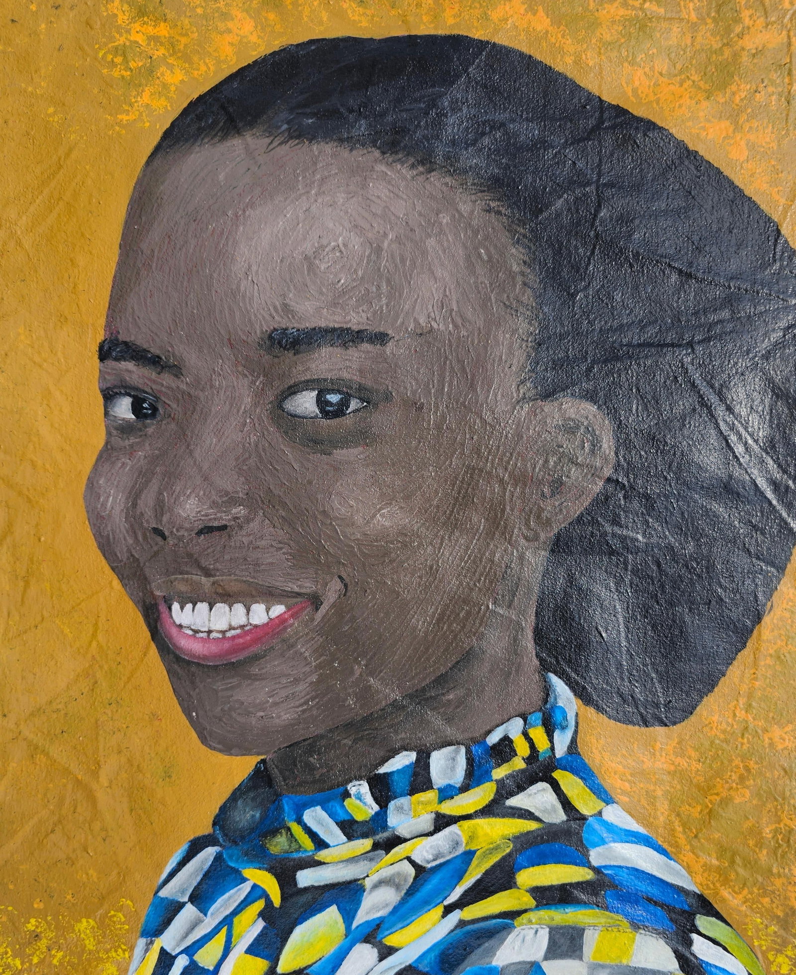 Olaniyi Timothy, Enigmate Radiance (A portrait of Grace and Virtue) - 21st Century, Contemporary, - 4