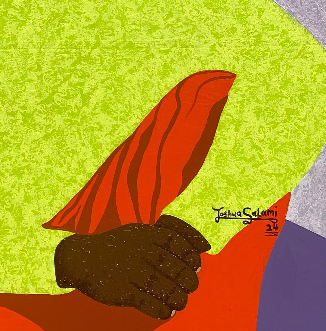 Joshua Salami, Nothing Feels Better Than True Love - 21st Century, Expressionist, Figurative, 2024 - 14