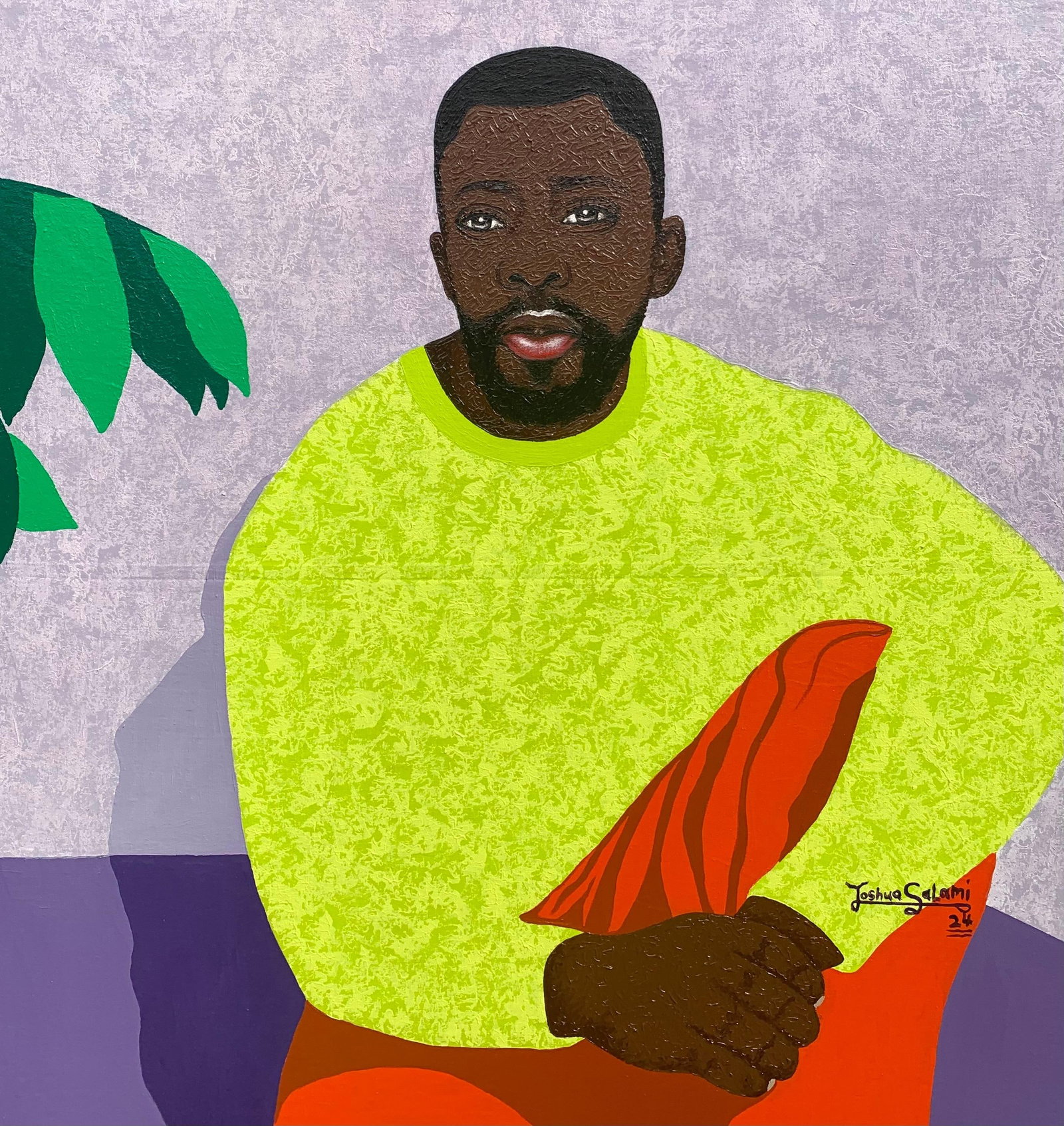 Joshua Salami, Nothing Feels Better Than True Love - 21st Century, Expressionist, Figurative, 2024 - 4