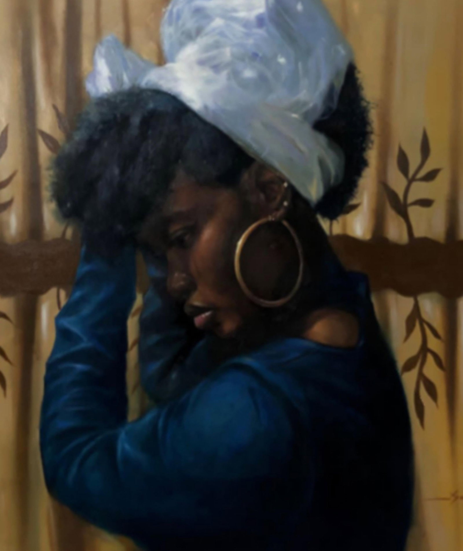 Sayeed Momoh, Harirah: One of My Days - 21st Century, Contemporary, Portrait, Women in Fashion, 2023 - 4