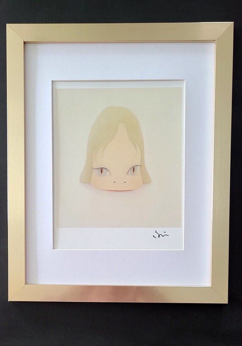 YOSHITOMO NARA + SIGNED PRINT FROM TOKYO + FRAMED + BUY IT NOW! (1 of 2)