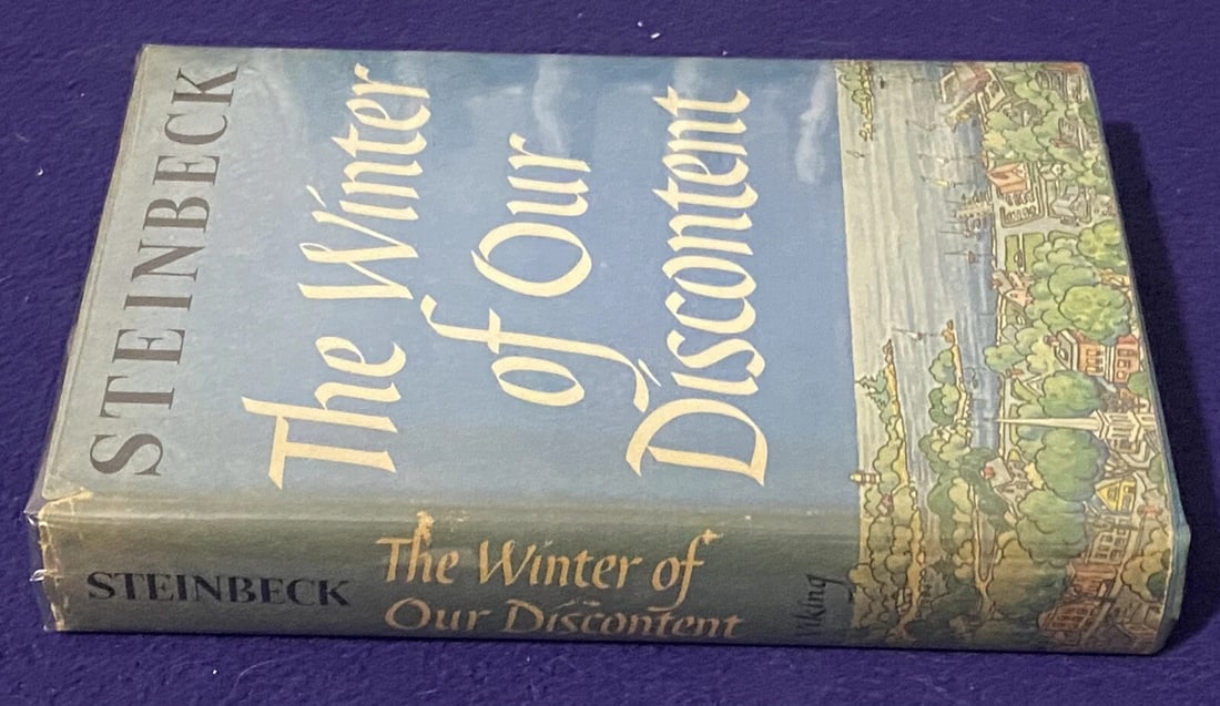 John STEINBECK The Winter of Our Discontent 1961 1st/1st Viking HBDJ Very Good - 6