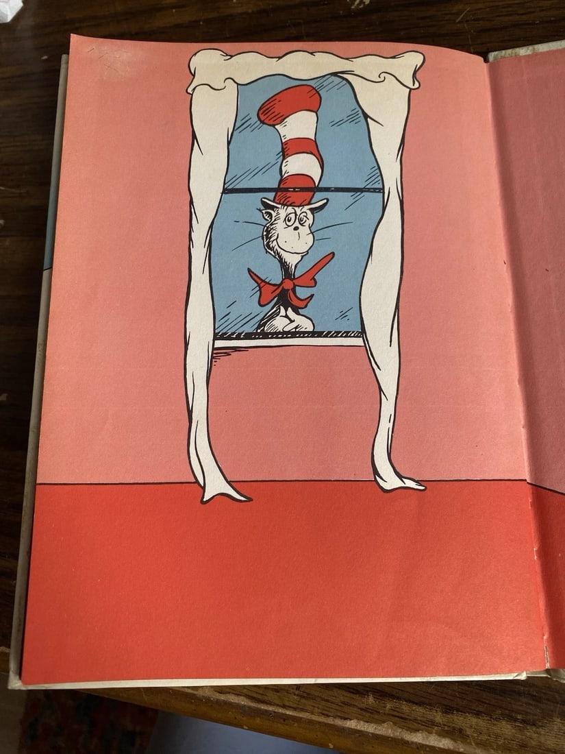 Dr Seuss The Cat in the Hat Comes Back 1stEdition/1st Printing Stated 1958 Good - 15
