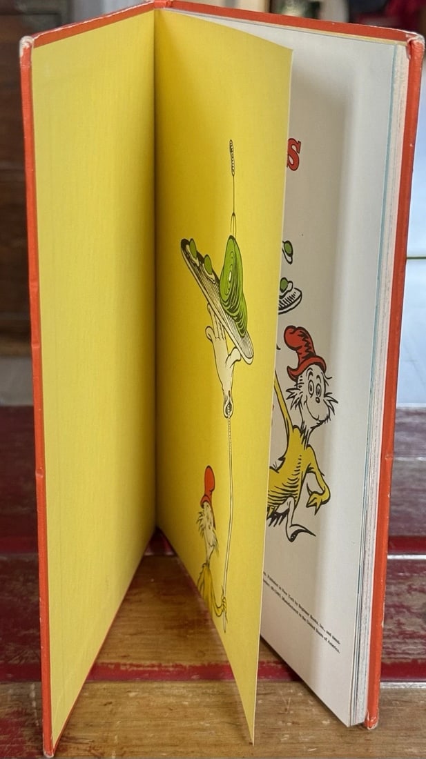 Vintage GREEN EGGS AND HAM by Dr. SEUSS 1960 Book Club 1st Edition/1st Hardcover - 6