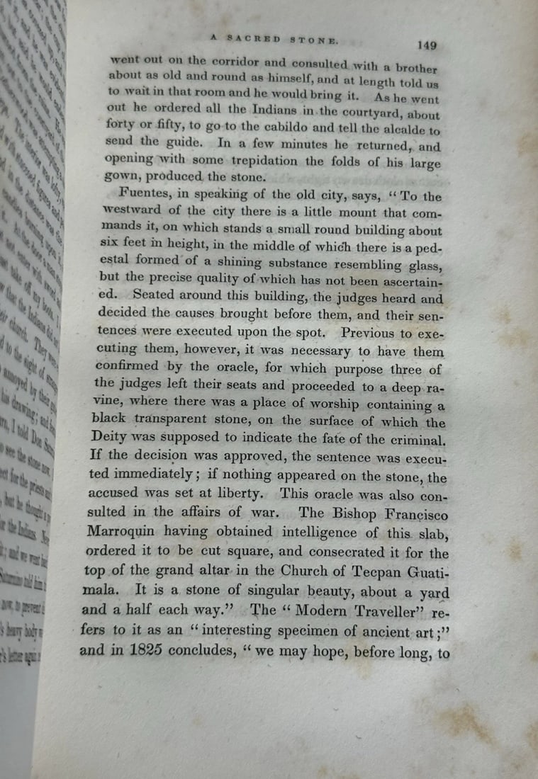 1841 Incidents of Travel in Central America Chiapas And Yucatan By John Stephens - 12