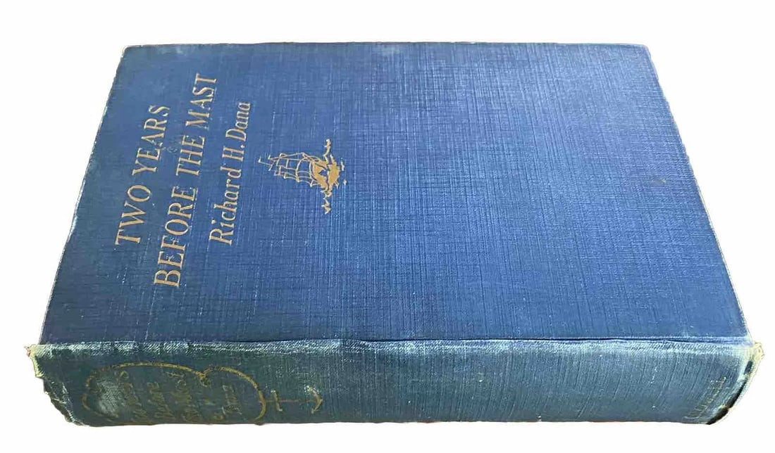 TWO YEARS BEFORE THE MAST Richard H Dana 1907 COLOR ILLUSTRATIONS HC RARECrowell - 15