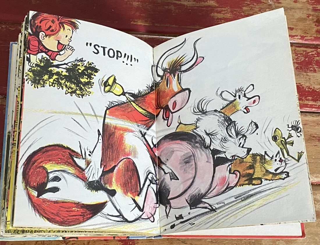 Dr. Seuss A Fly Went By 1958 Beginner Book BC Ed. Mike McClintock Early Printing - 13