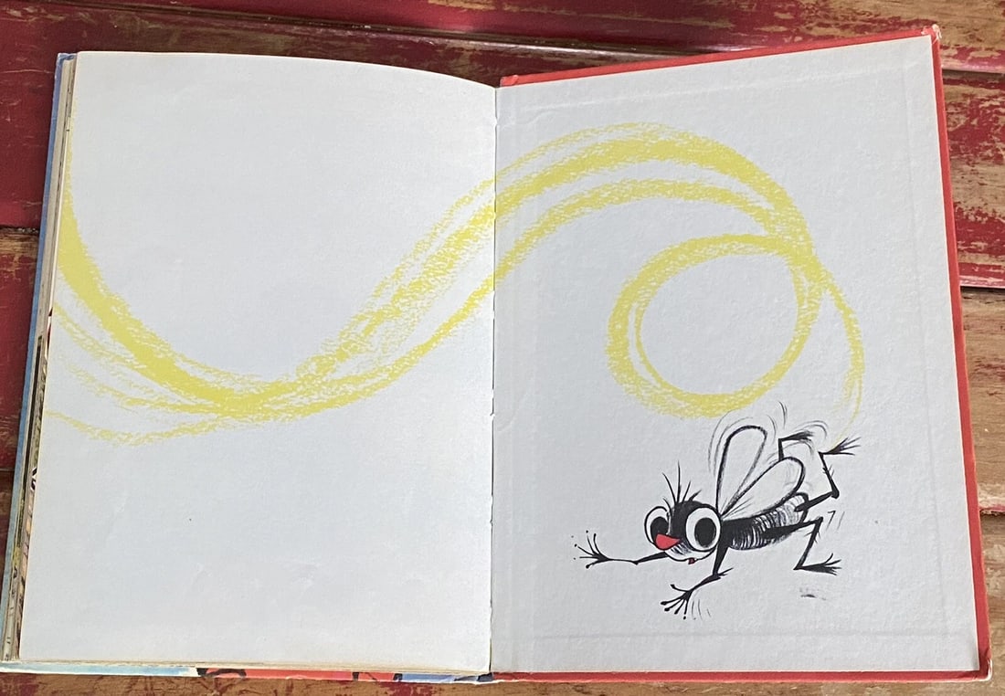 Dr. Seuss A Fly Went By 1958 Beginner Book BC Ed. Mike McClintock Early Printing - 14