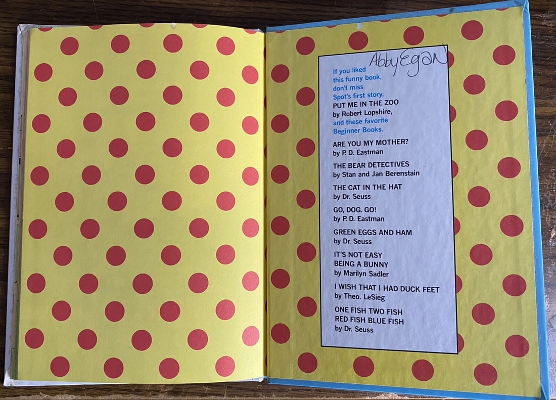 I Want to Be Somebody New! by Robert Lopshire Dr. Seuss Beginner Book 1986 VG - 9