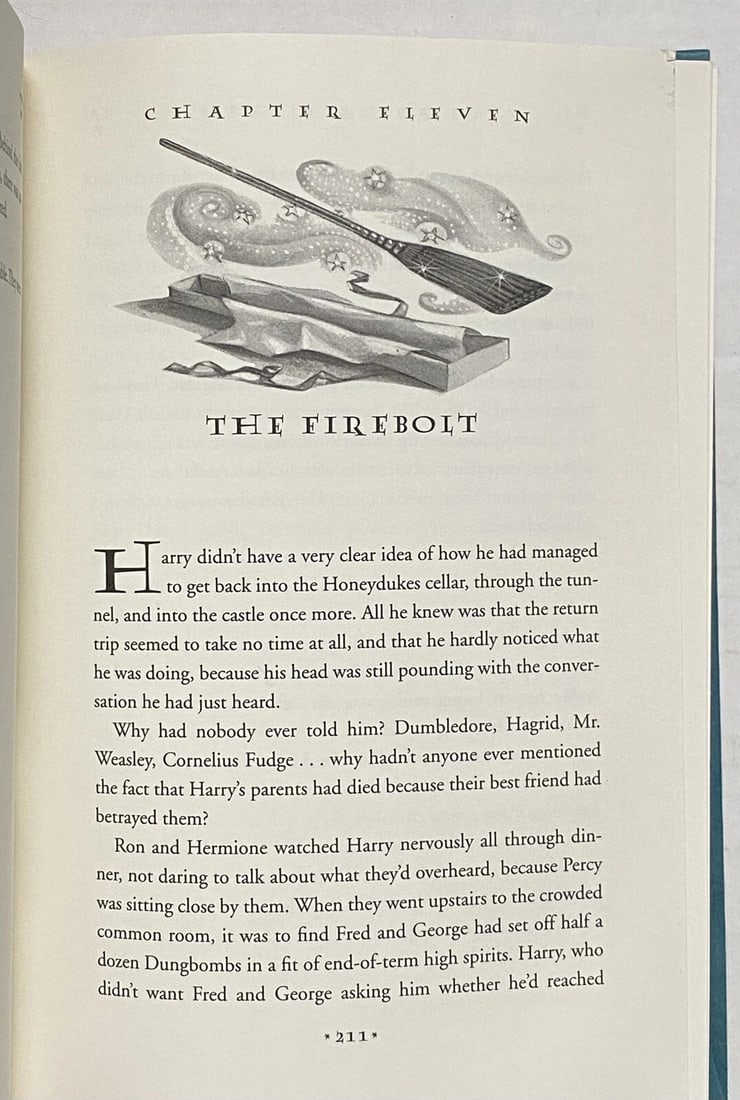 Harry Potter and the Prisoner Of Azkaban 1999 First American Ed/Print HC DJ VG - 8