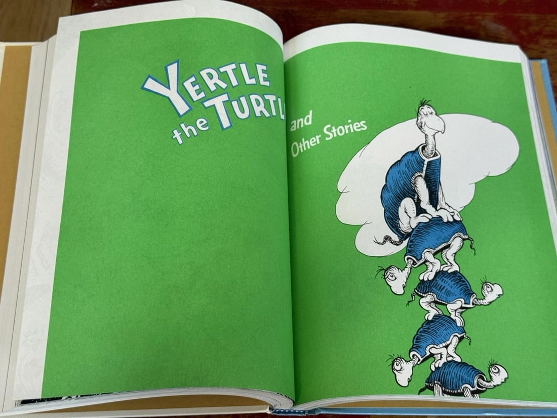Six By Seuss A Treasury Of Dr. Seuss Classics HC 1991 1st Ed. Banned Book Random - 9