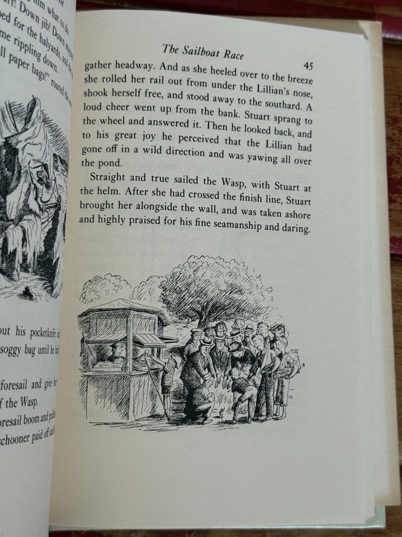 Stuart Little By E.B. White Illustrated Garth Williams 1973 Harper Like New HCDJ - 14