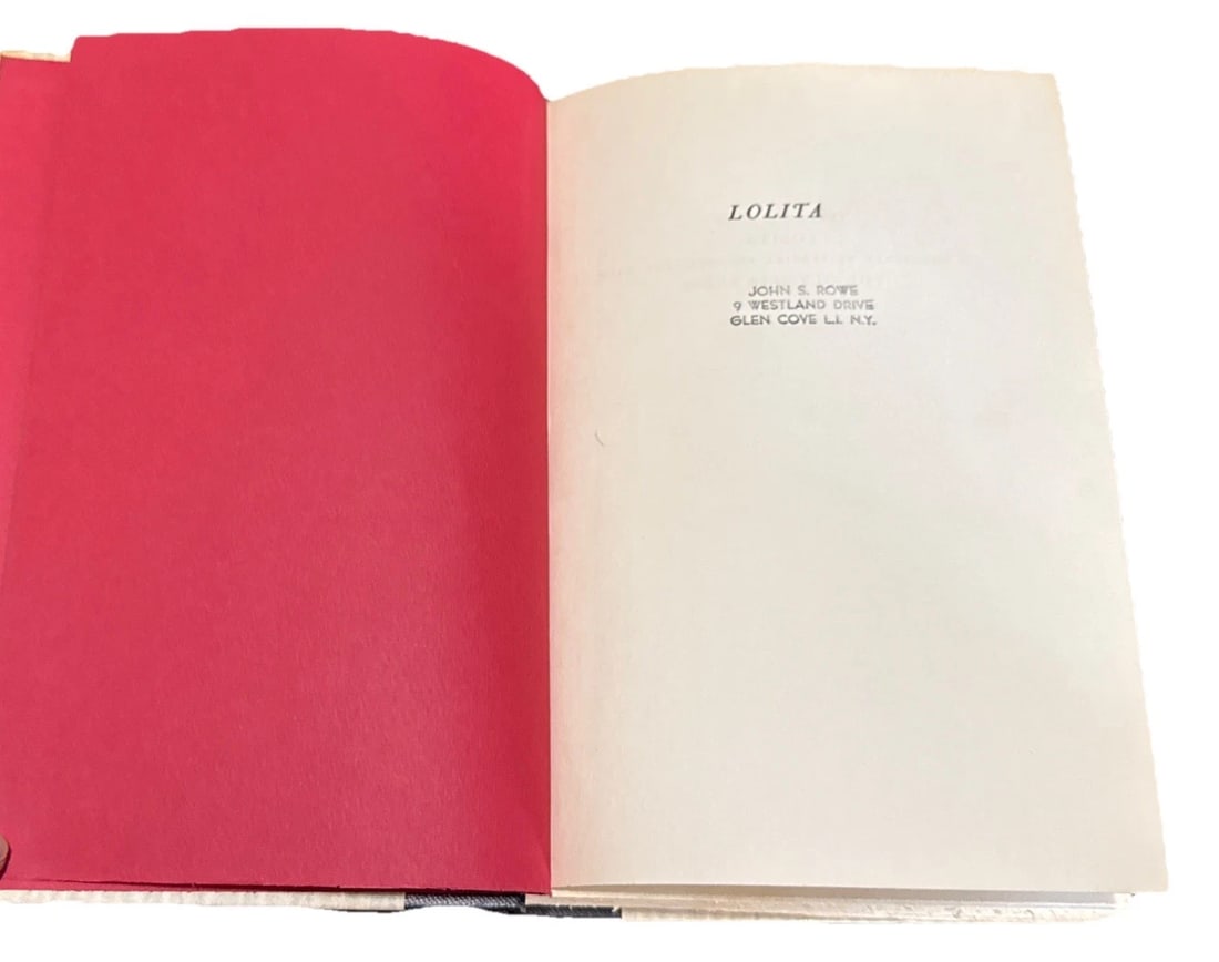 1955 Lolita Vladimir Nabokov G.P. Putnam's 1st/ 16th Very Good HC 1955 - 6