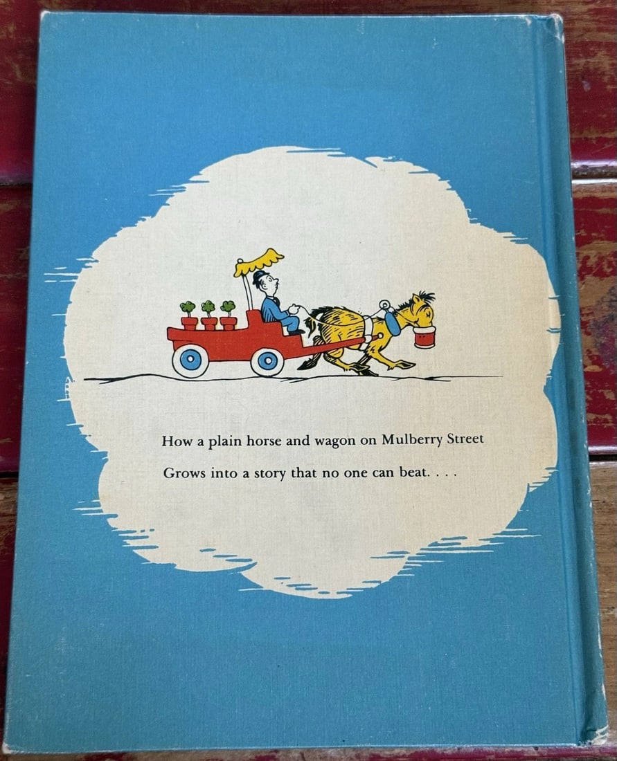 And To Think That I Saw It On Mulberry Street Dr. Seuss ~1937 Book Club��1ST ED! - 10
