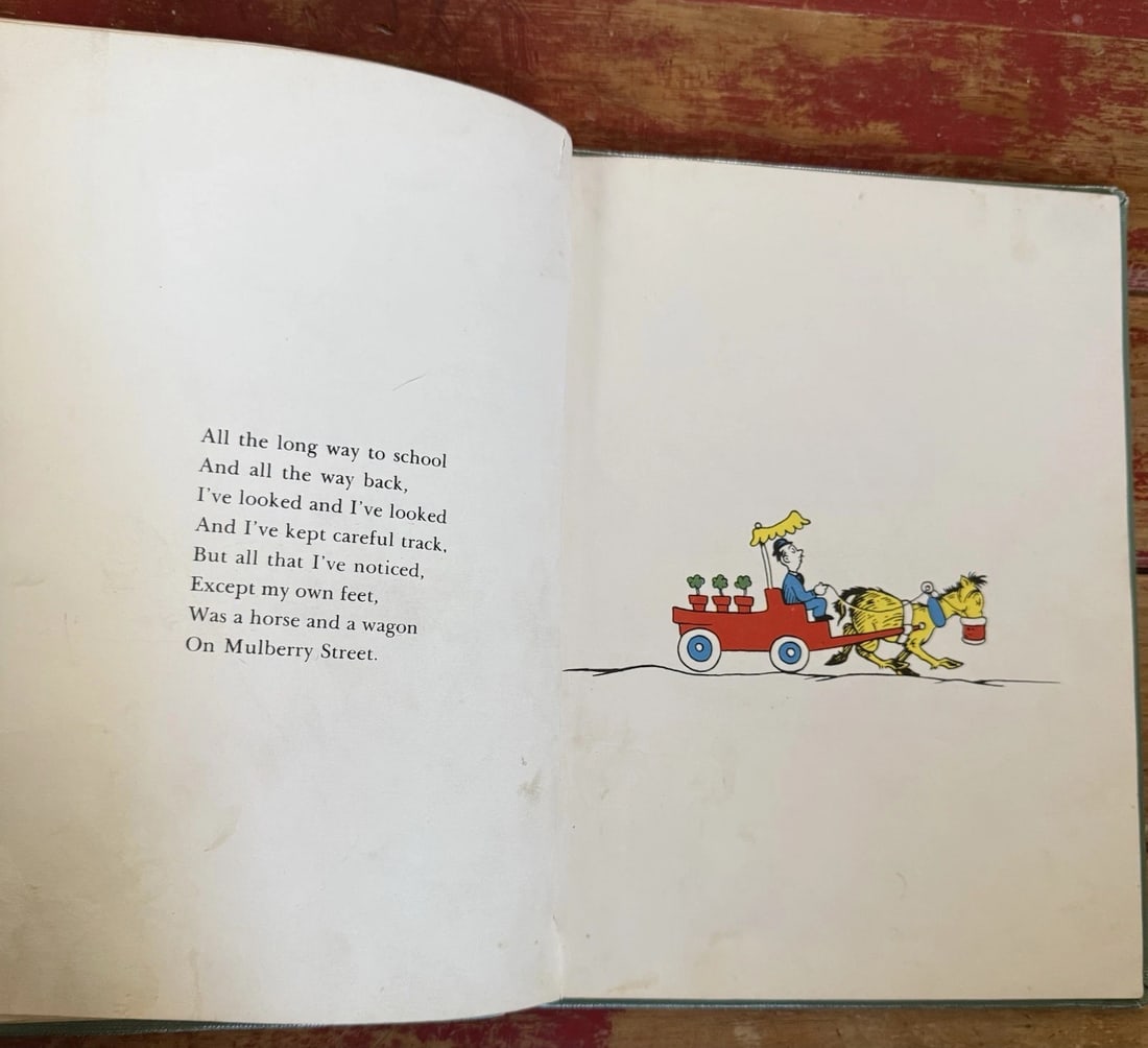 Dr.Seuss And to Think That I Saw It on Mulberry Street 1937 1st/15th ExLibris - 6