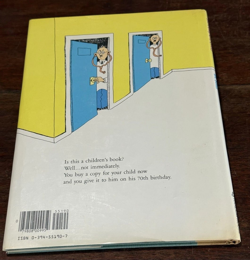 Dr. Seuss You're Only Old Once!A Book for Obsolete Children1st Ed/Print 1986HCDJ - 4