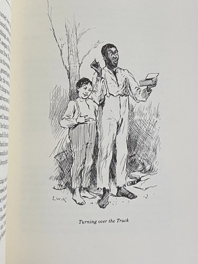 The Adventures of Huckleberry Finn Mark Twain Franklin Library Like New Leather - 5
