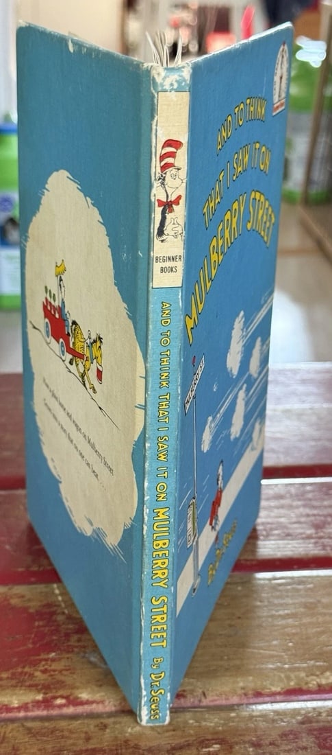 And To Think That I Saw It On Mulberry Street Dr. Seuss 1937 1stEd/Print Bk Club - 11