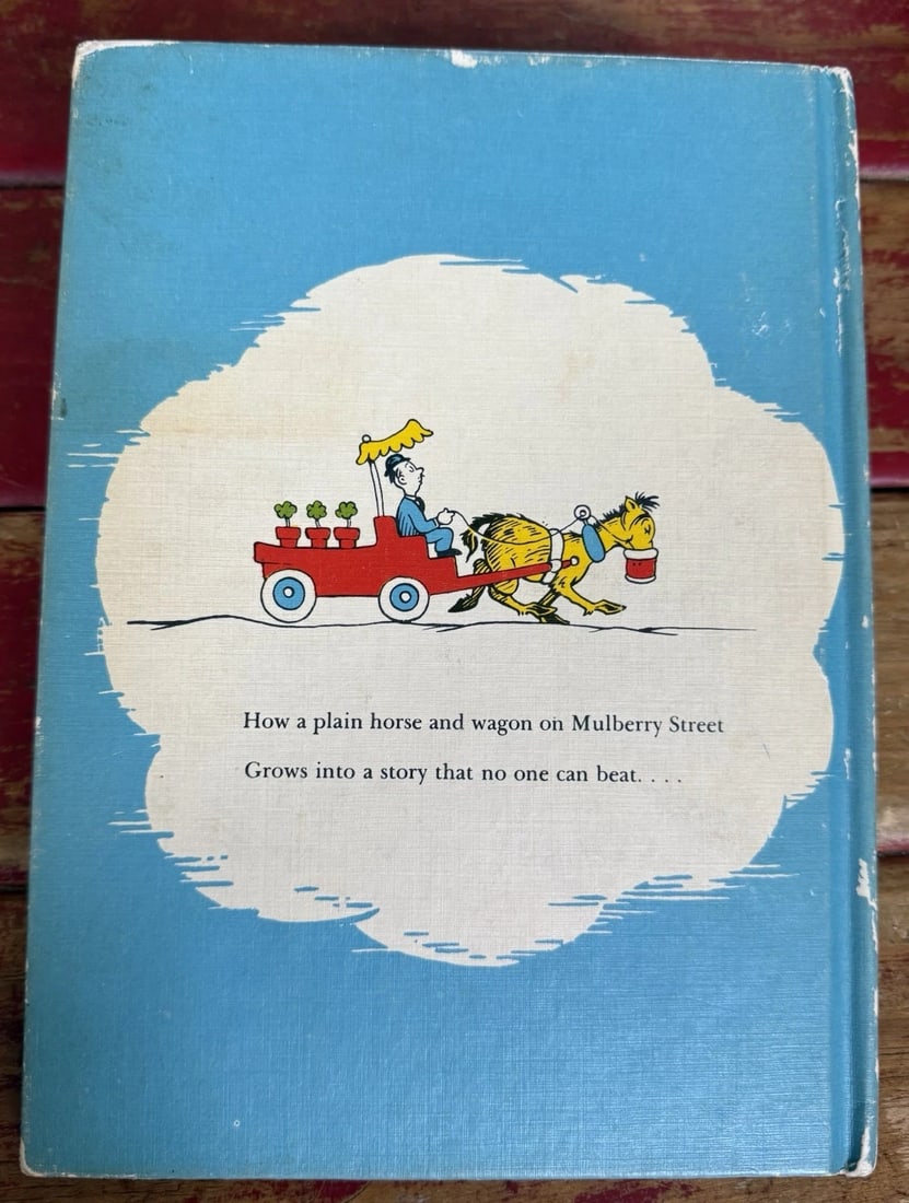 And To Think That I Saw It On Mulberry Street Dr. Seuss 1937 1stEd/Print Bk Club - 5