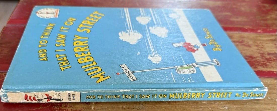 And To Think That I Saw It On Mulberry Street Dr. Seuss 1937 1stEd/Print Bk Club - 6