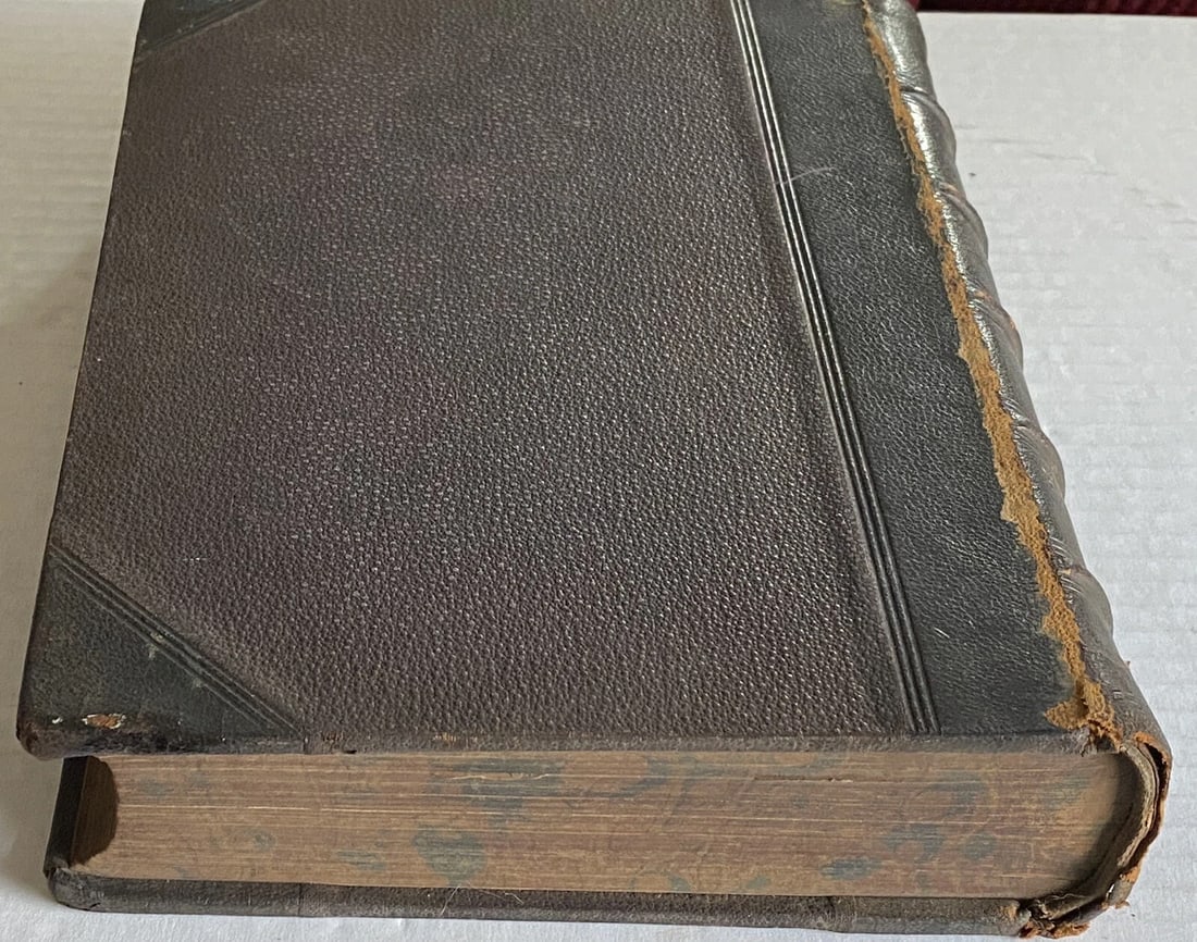 CASQUET OF LITERATURE 1875 VOL III-IV in 1 Volume Partial Leather Gibbon BLACKIE - 5