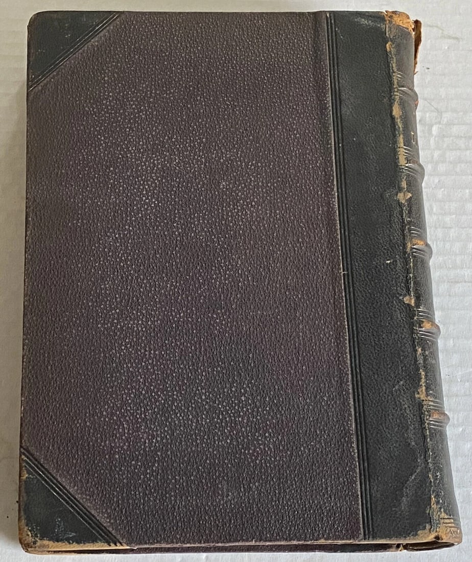 CASQUET OF LITERATURE 1875 VOL III-IV in 1 Volume Partial Leather Gibbon BLACKIE - 8