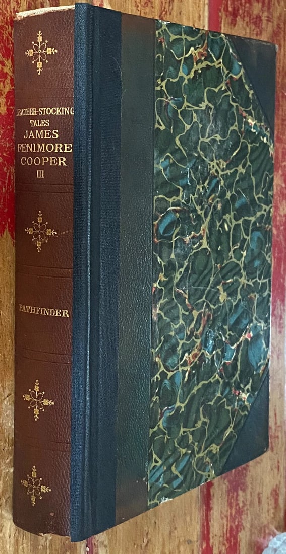 James Fenimore Cooper PATHFINDER 1898 Leather Stocking Tales Fireside Ed. VeryGd - 12
