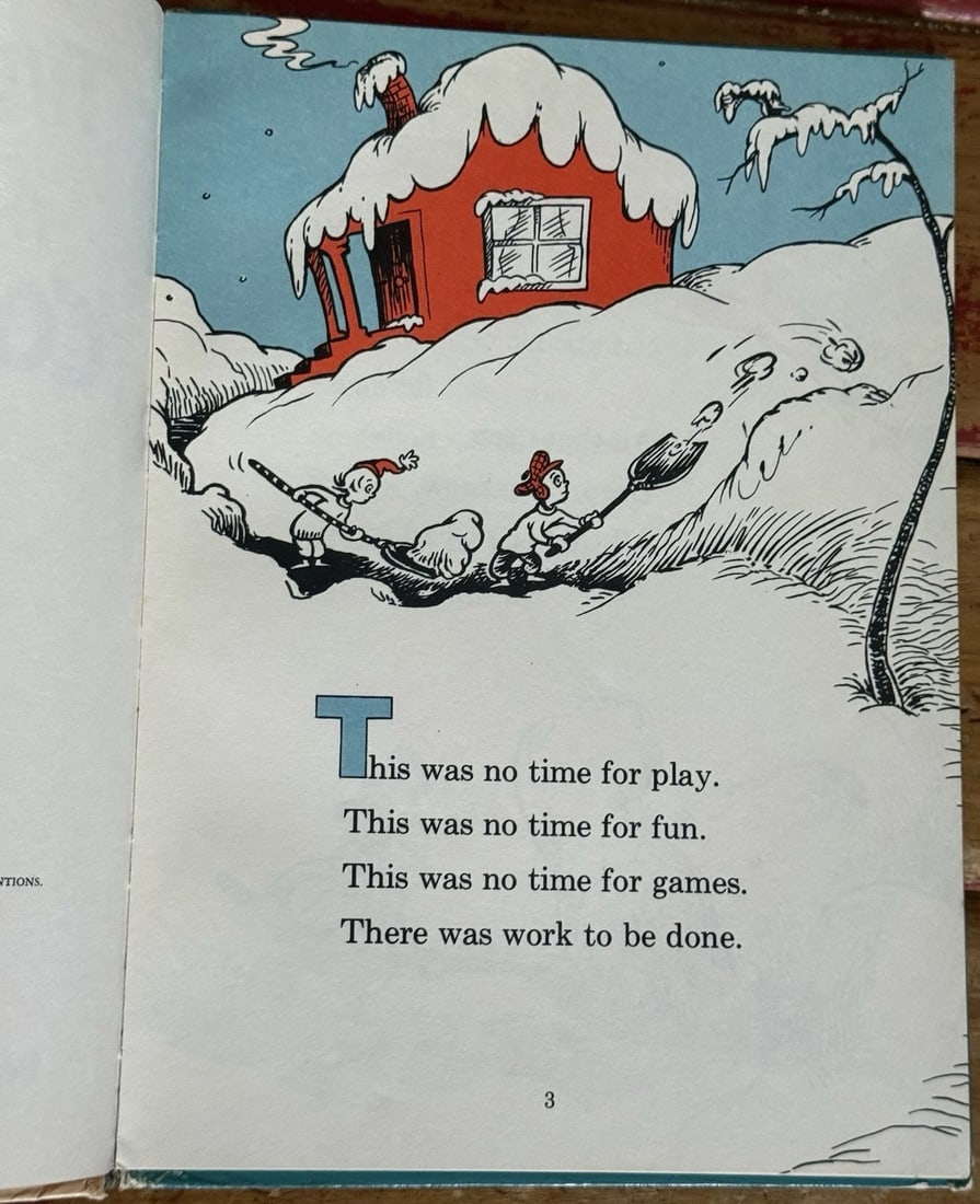 Dr. Seuss The Cat In The Hat Comes Back 1958 1st Educational Edition B-2 - 4
