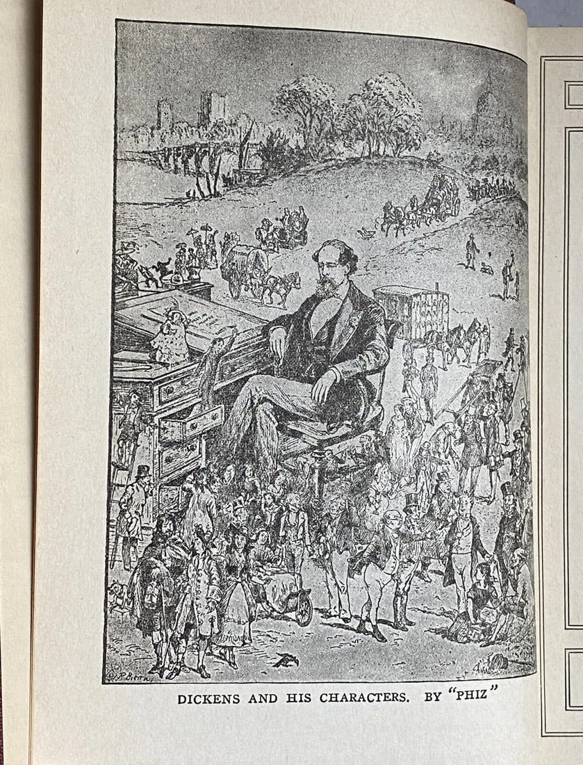 LIFE OF DICKENS BY EVERETT H. RUPERT AND FAVORITE STORIES Books Inc. 1936 HC - 4