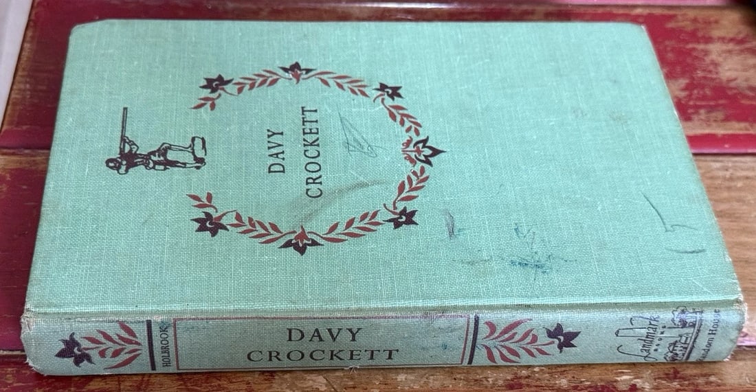 Davy Crockett Stewart H. Holbrook HC First Edition 1955 Illustrated Good Cond. - 4