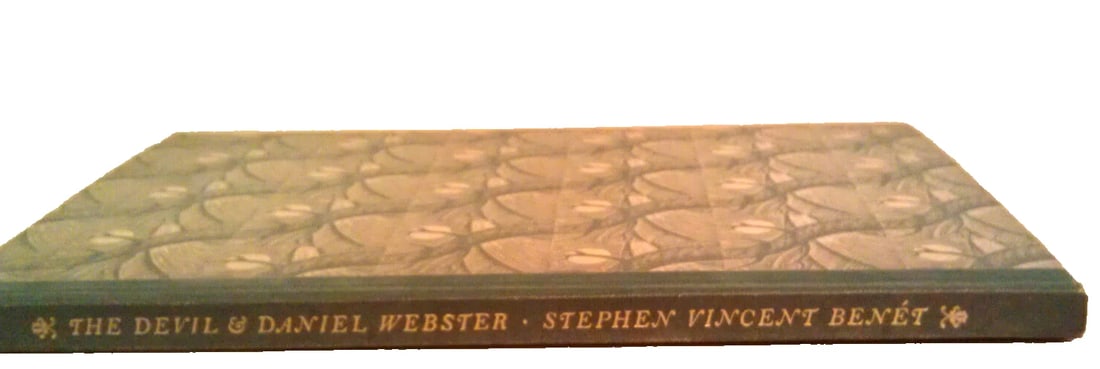 THE DEVIL & DANIEL WEBSTER 1945 SPECIAL LIMITED ED.RagPaper KINGSPORT PR. RARE! - 6