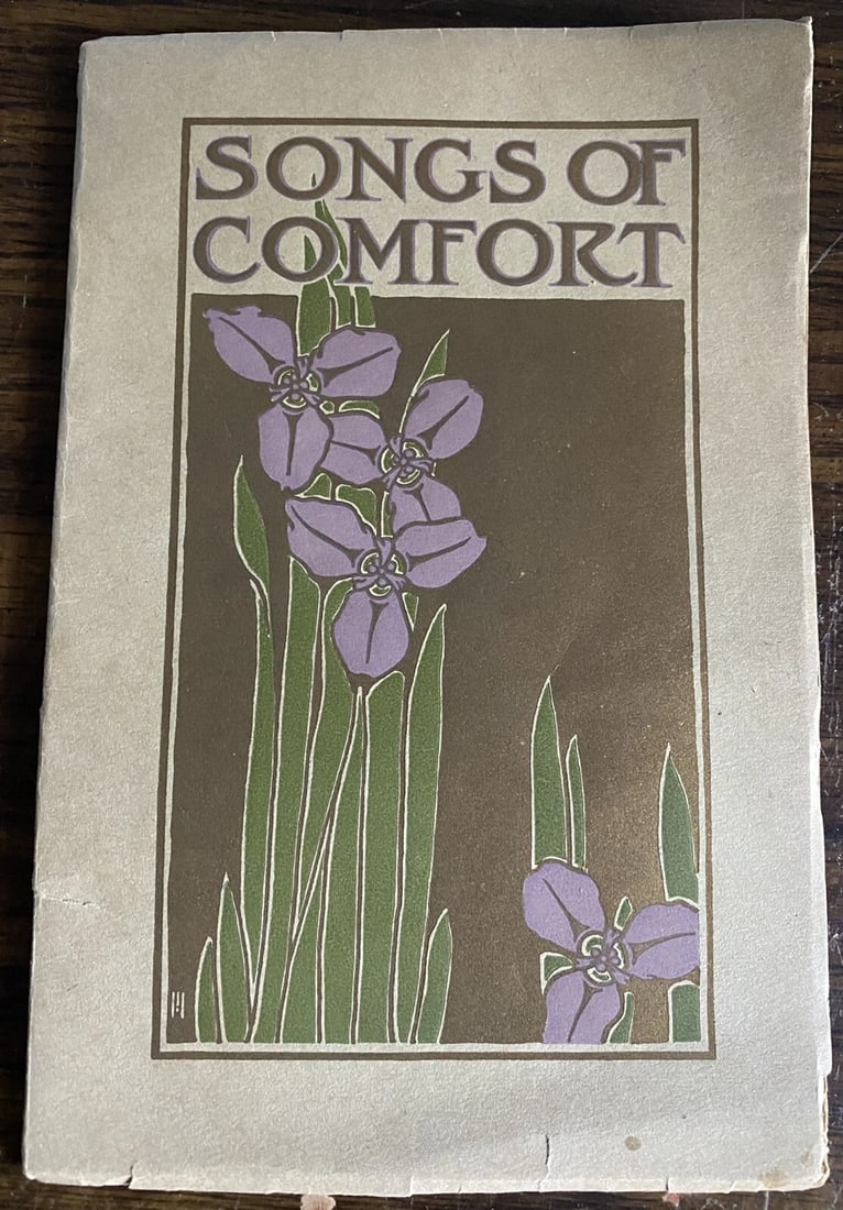 Songs Of Comfort by Annie L. Fisher Antique Book 1910 Davis & Bond Publishers (1 of 10)