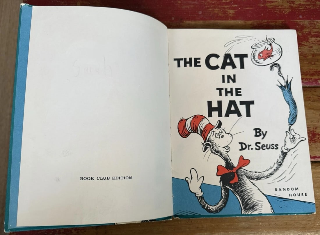 The Cat In The Hat By Dr. Seuss, 1st Print BC In 1957 - 10