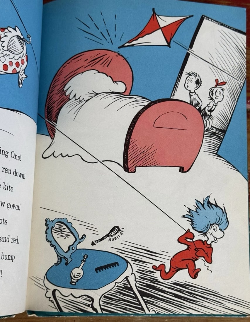 The Cat In The Hat By Dr. Seuss, 1st Print BC In 1957 - 13