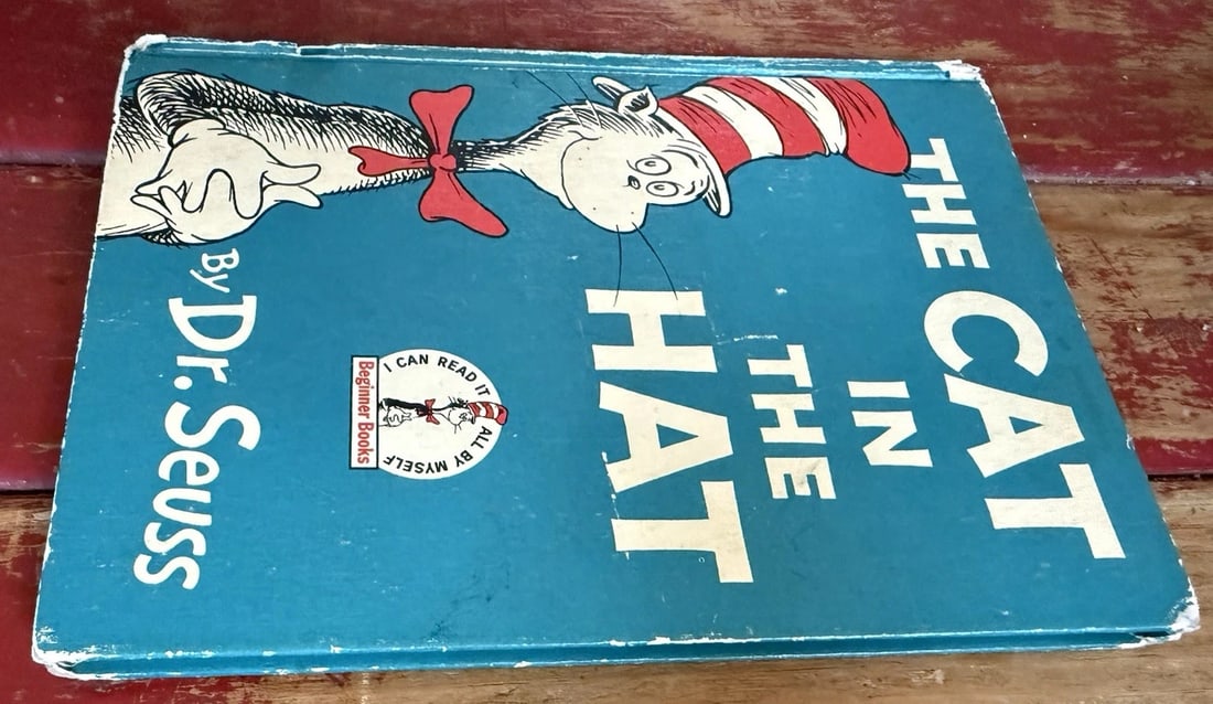 The Cat In The Hat By Dr. Seuss, 1st Print BC In 1957 - 4