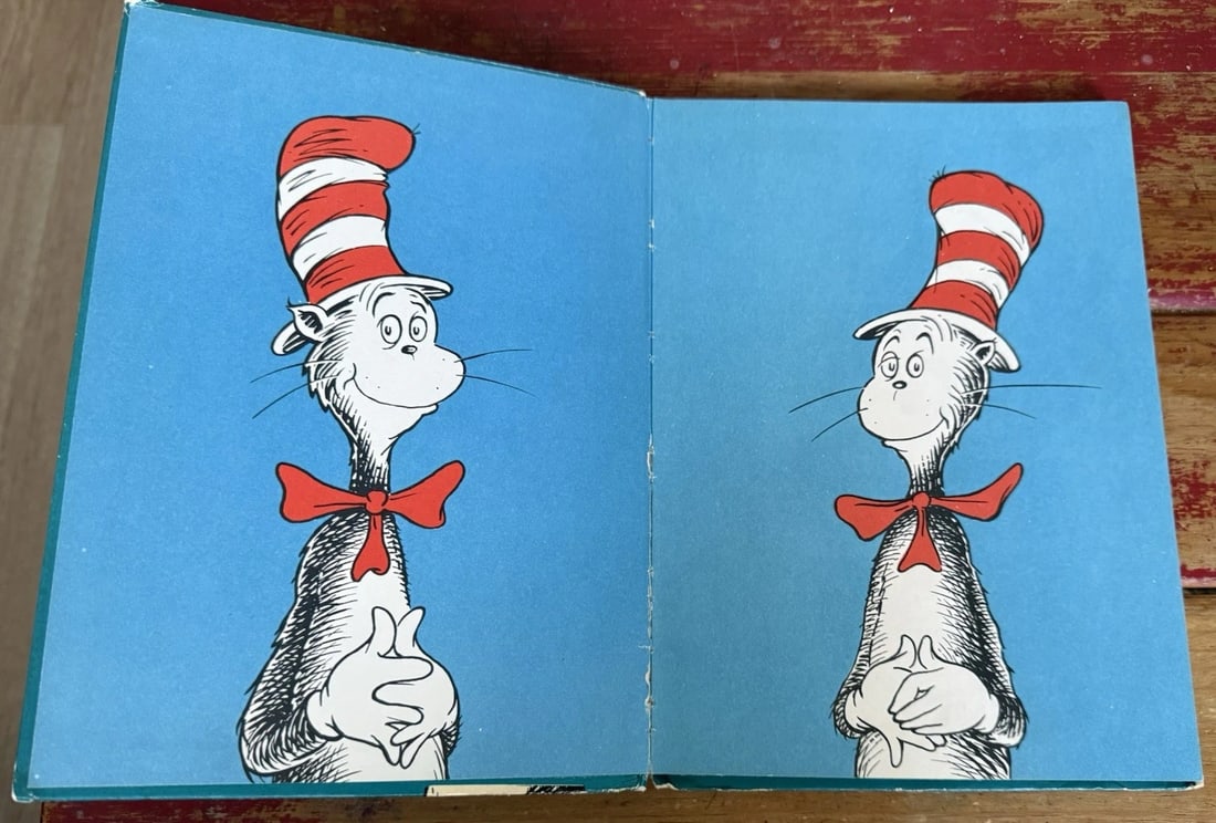 The Cat In The Hat By Dr. Seuss, 1st Print BC In 1957 - 5