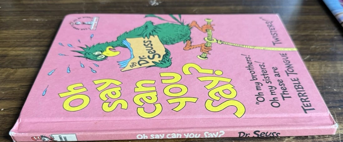 Oh Say Can You Say? Dr. Seuss HC Random HouseBC Edition Very Good Condition 1979 - 5