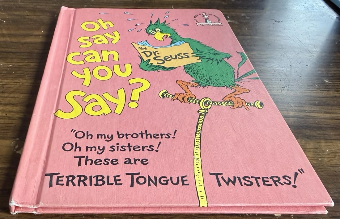 Oh Say Can You Say? Dr. Seuss HC Random HouseBC Edition Very Good Condition 1979 - 6