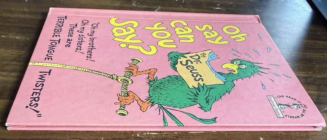 Oh Say Can You Say? Dr. Seuss HC Random HouseBC Edition Very Good Condition 1979 - 7