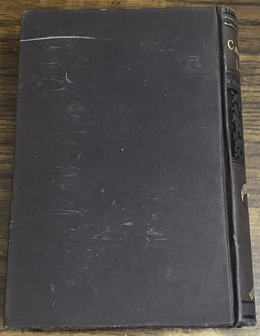Bulwer Lytton's Works The Caxtons And Leila Belford Clarke 1st Edition 1848 HC - 3