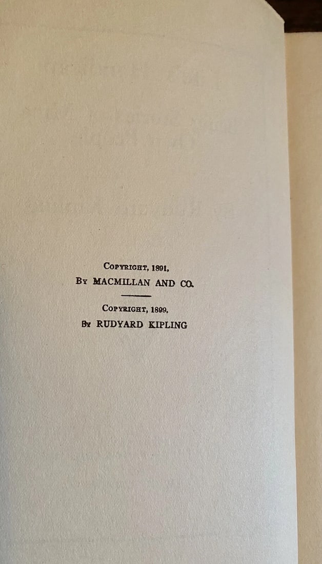 Life's Handicap By Rudyard Kipling 1912 With Swastika Doubleday HC - 3