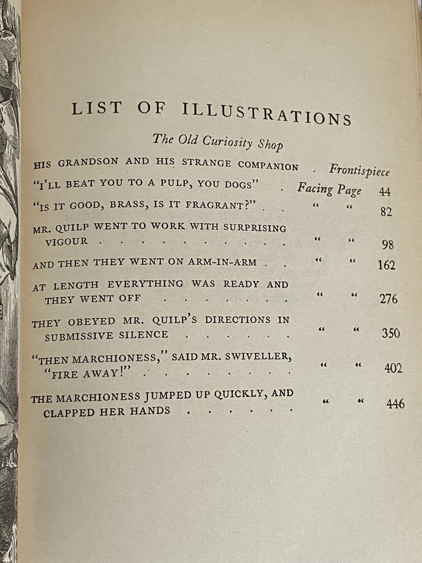 Charles Dickens Edwin Drood, Old Curiosity Shop Clear Type Illustrated HC VGood - 11
