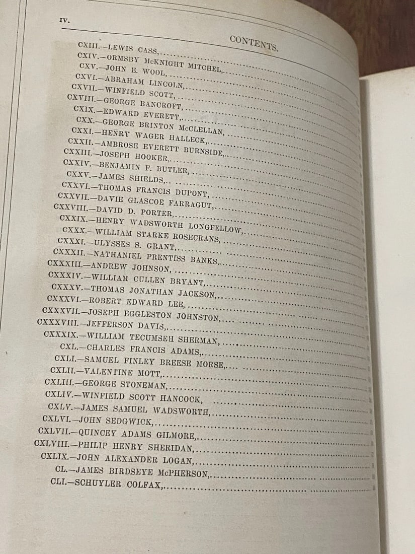 PORTRAIT GALLERY OF EMINENT AMERICANS Vol.II 1864 E.A.Duyckinck - 9
