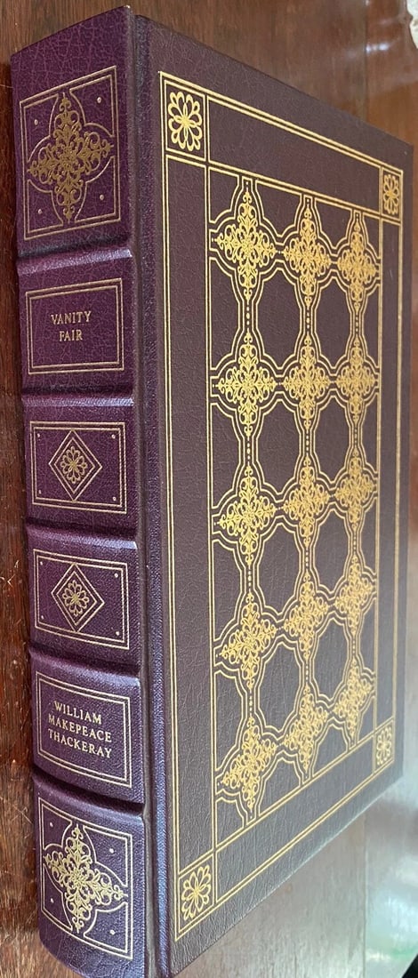 Vanity Fair William Makepeace Thackeray Franklin Library Leather Bound 1981 Fine - 2