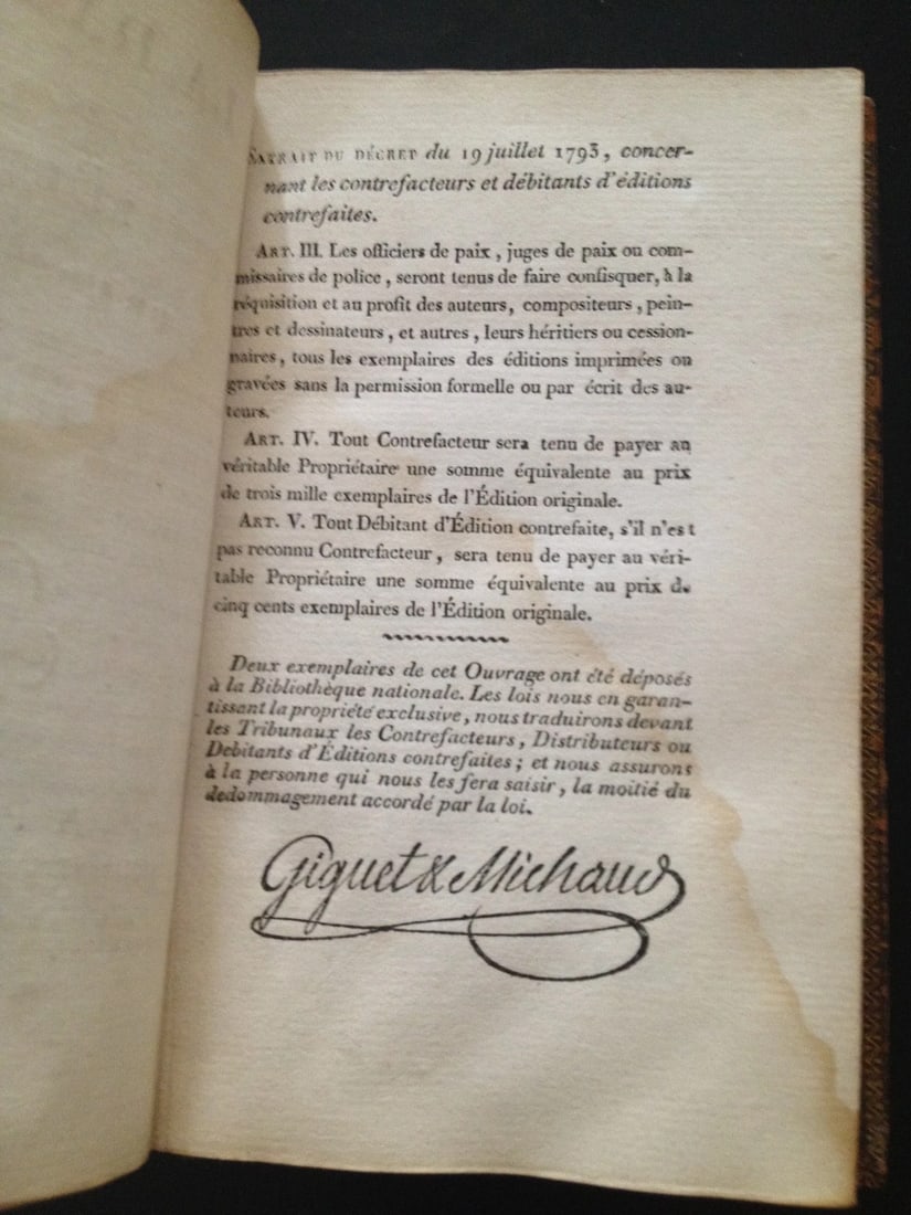 LA DANSE ou Le Dieux de la Opera J. Berchoux GIGUET ET MICHAUD 1808 2NDEd.French - 9