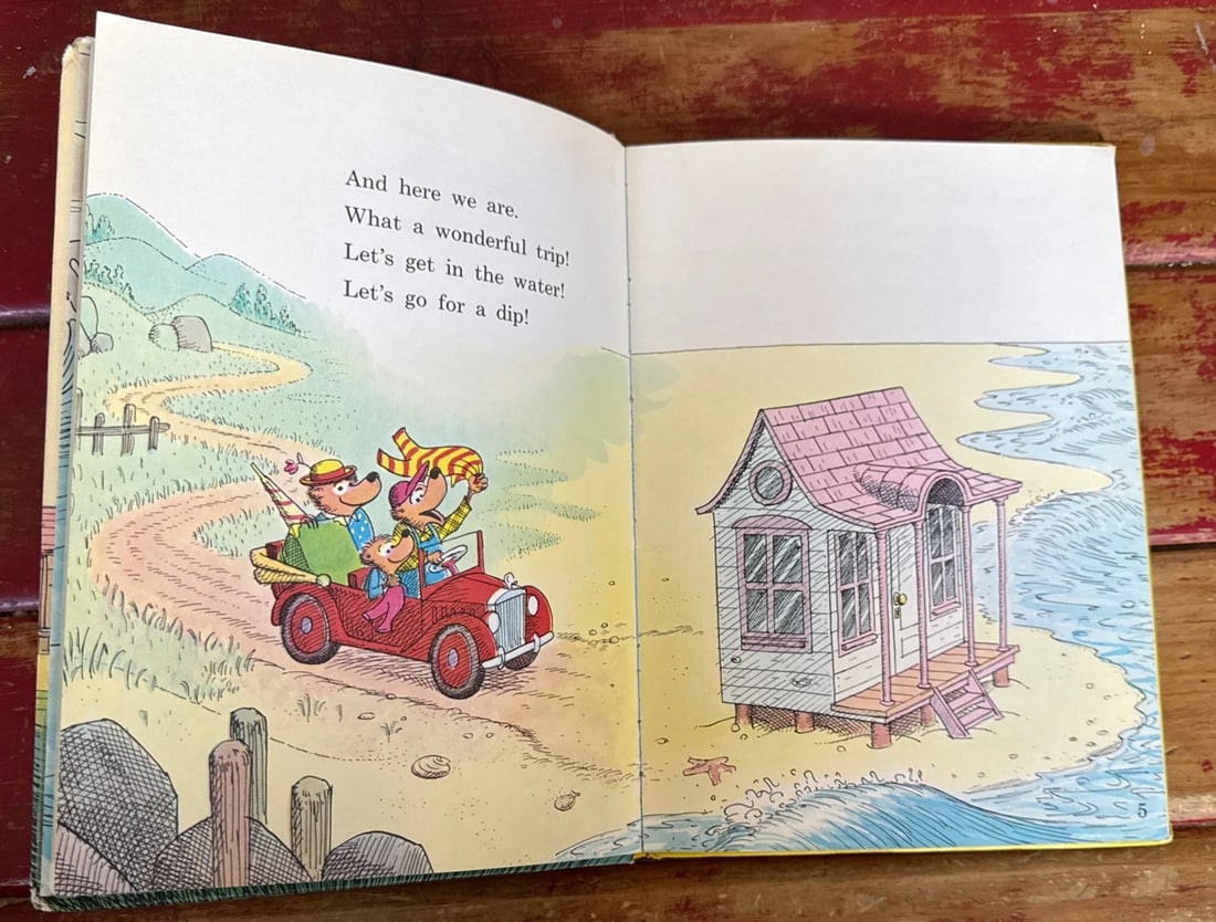 1968 The Bears’ Vacation Stanley & Jan Berenstain 1st Ed/Print BC Random House - 11