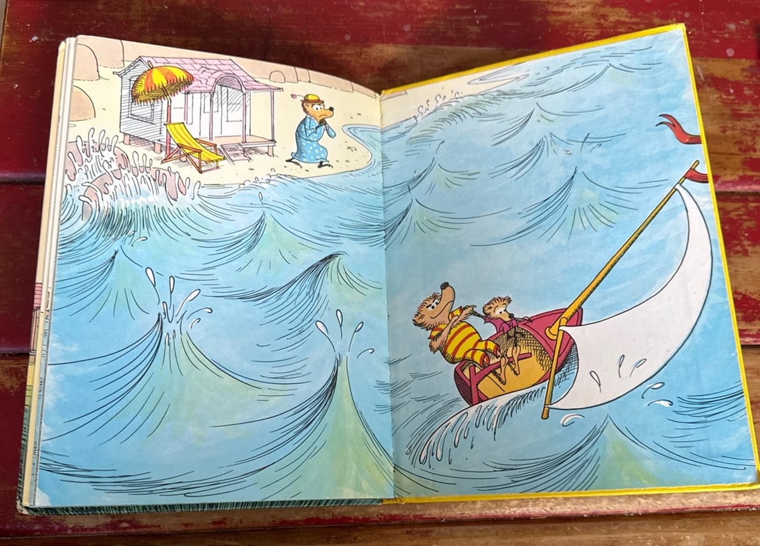 1968 The Bears’ Vacation Stanley & Jan Berenstain 1st Ed/Print BC Random House - 13