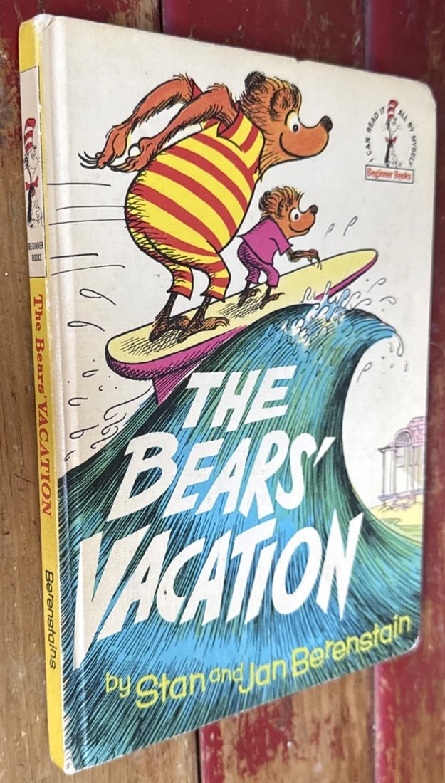 1968 The Bears’ Vacation Stanley & Jan Berenstain 1st Ed/Print BC Random House - 5