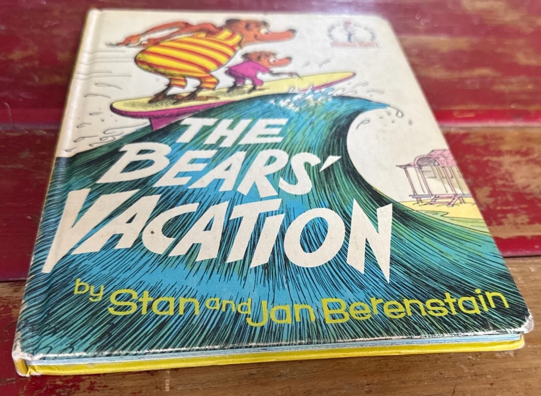 1968 The Bears’ Vacation Stanley & Jan Berenstain 1st Ed/Print BC Random House - 8